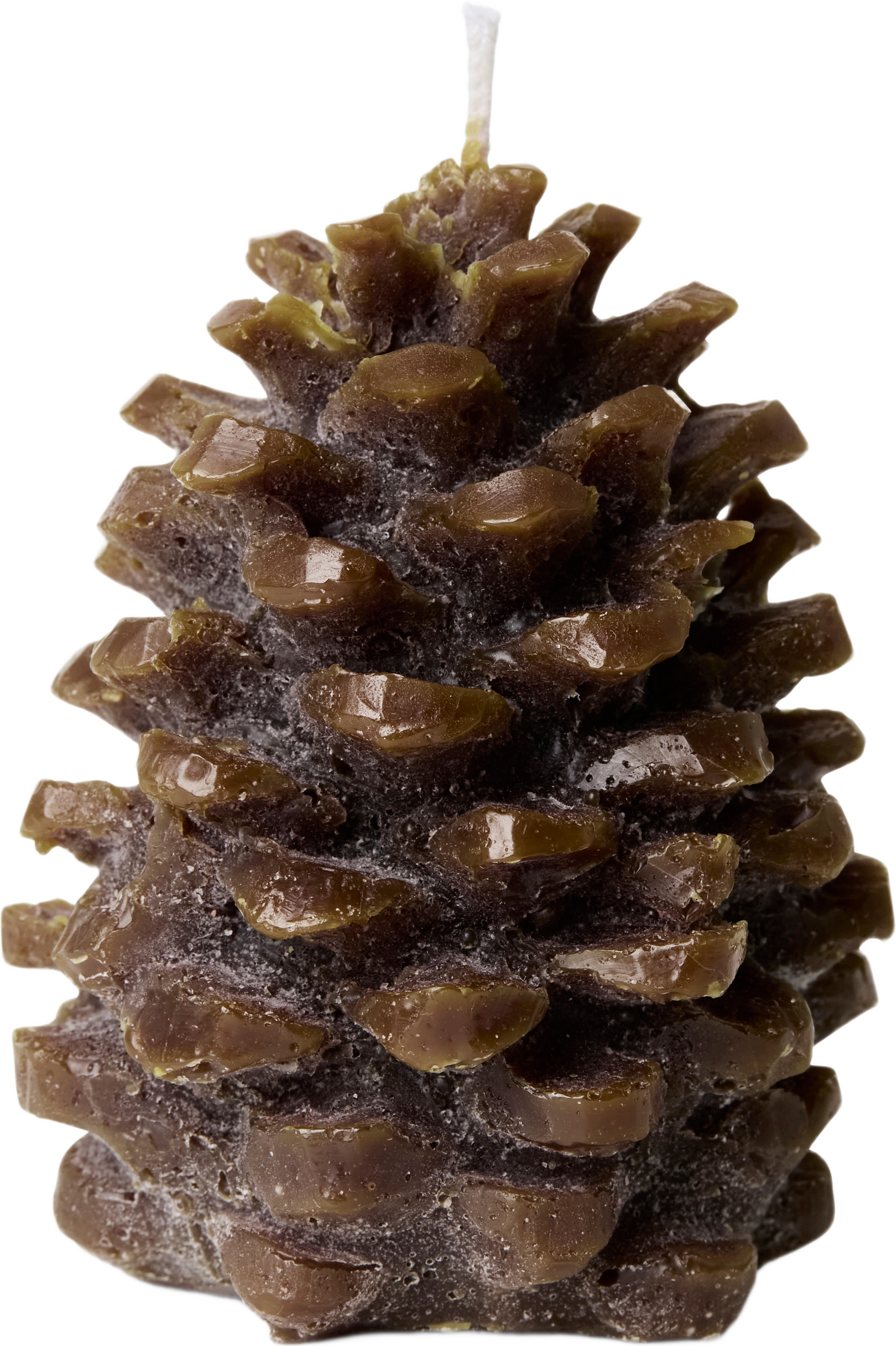Ljus KOTTE 9 cm, från Åhléns Home, i färgen Brown.