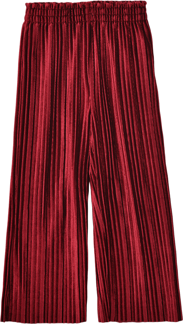 Sammetsbyxor LIVIA, från RIKIKI, i färgen Red.