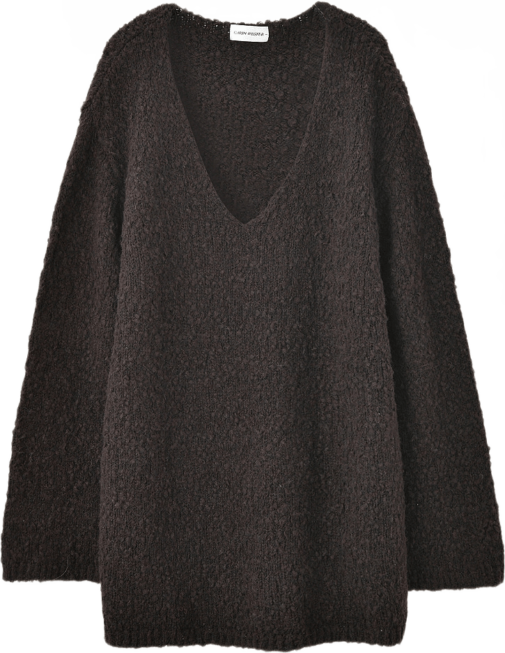 V-ringad jumper LUCELLA, från Carin Wester, i färgen Brown.