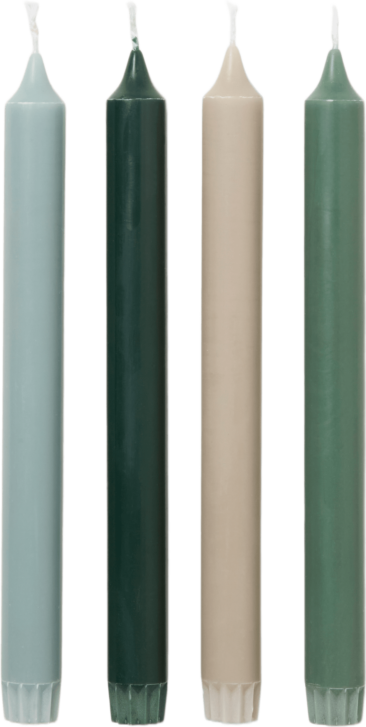 Kronljus 24 cm, 4-pack, från Åhléns Home, i färgen Green.