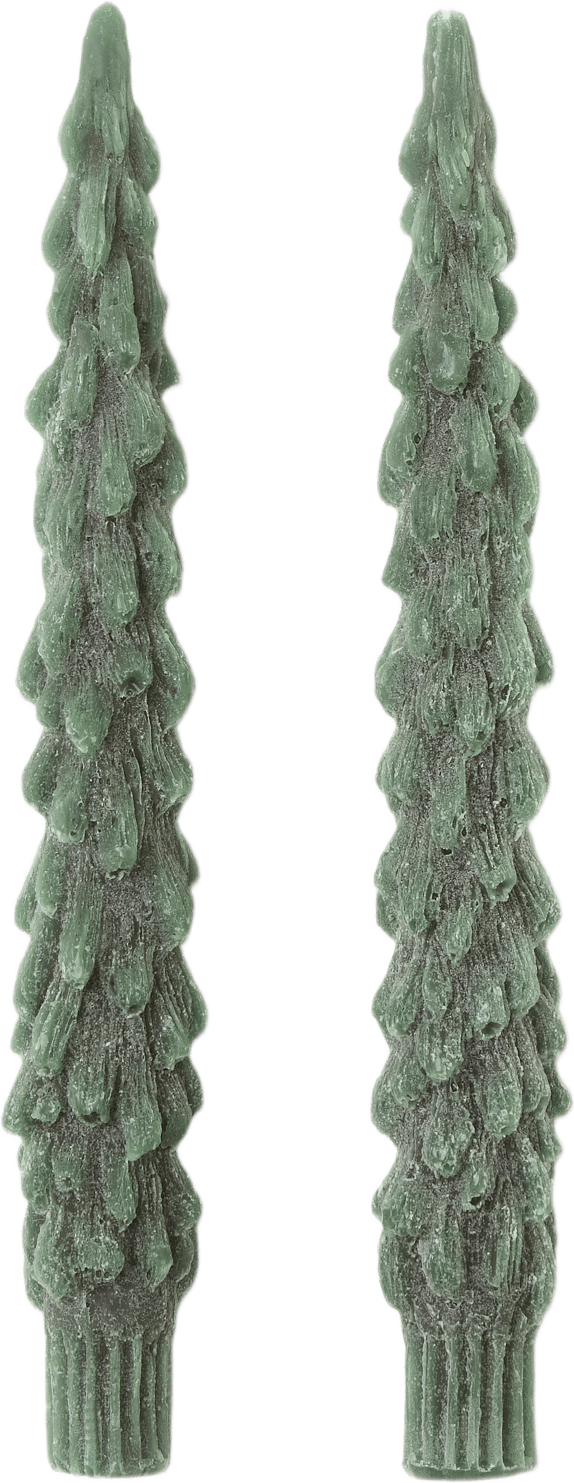 Kronljus gran 22 cm, 2-pack, från Åhléns Home, i färgen Green.