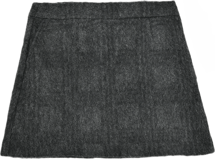 Kjol i ullmix SELVA, från Carin Wester, i färgen Dark Grey Check.
