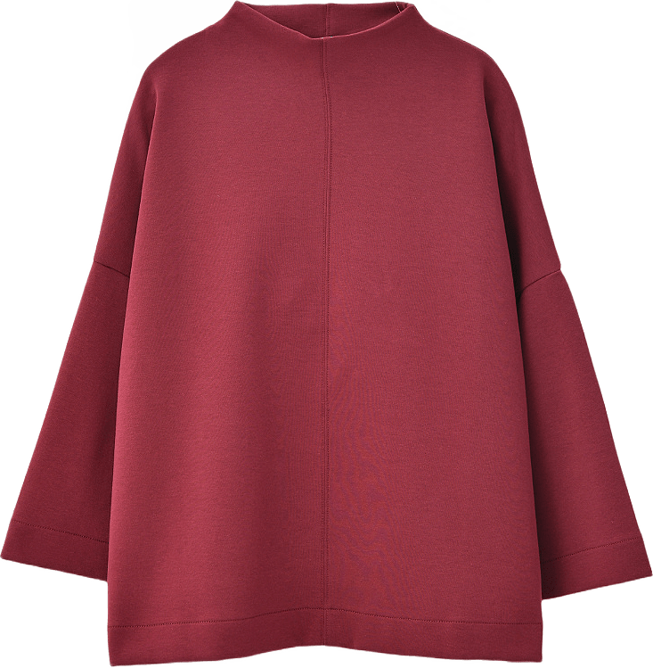 Jerseytopp CORA, från Carin Wester, i färgen Wine.