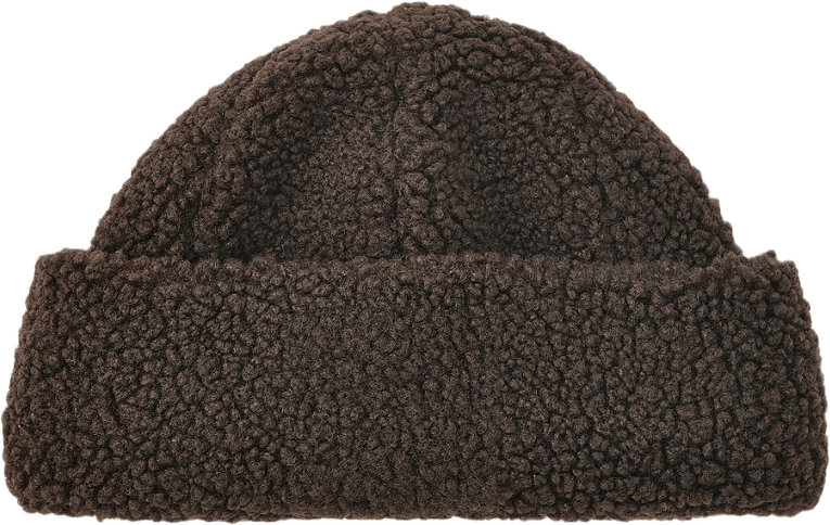 Mössa i pile BIRGITTA, från Carin Wester, i färgen Dark Brown.
