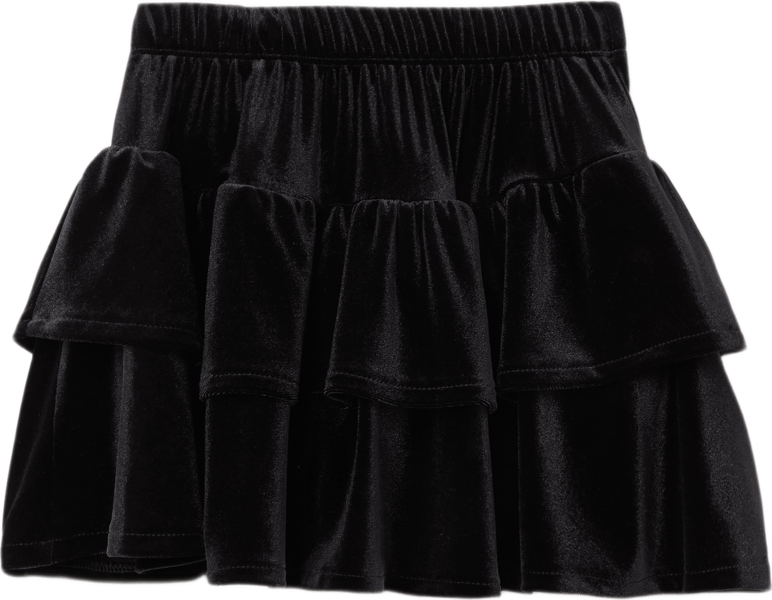 Velourkjol MARION, från RIKIKI, i färgen Black.