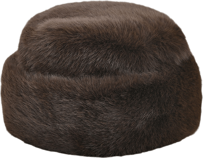 Mössa i fuskpäls AMMI, från Carin Wester, i färgen Dark Brown.