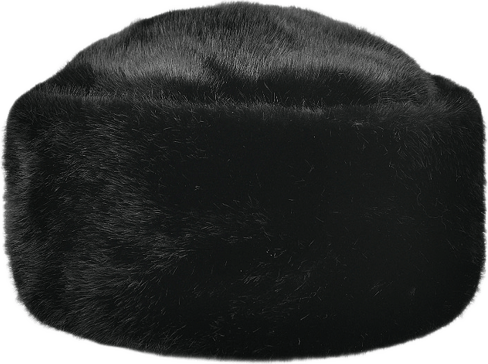Mössa i fuskpäls AMMI, från Carin Wester, i färgen Black.