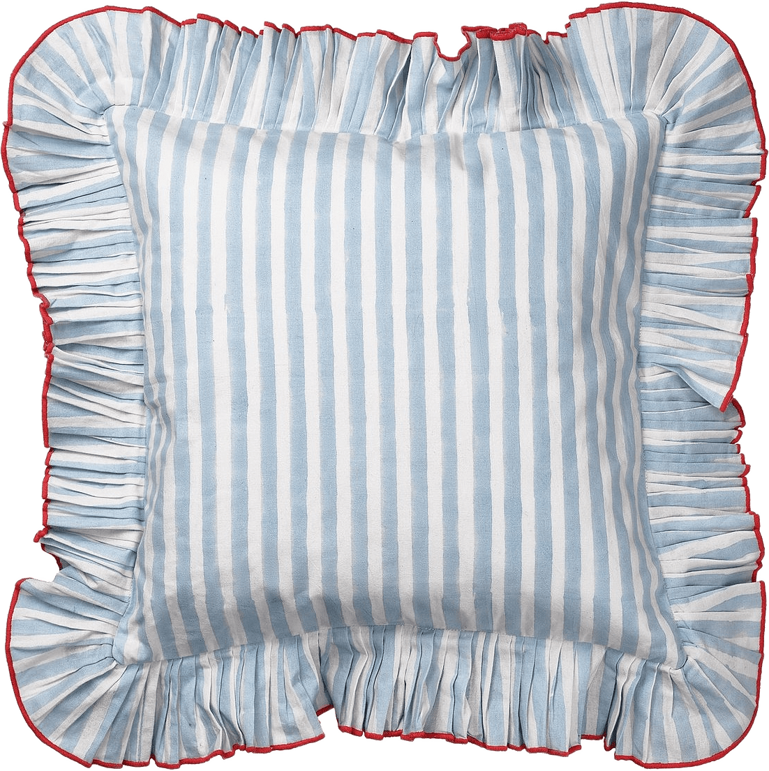 Devon Kuddfodral - 40x40 Cm, från Pick A Poppy, i färgen light blue.