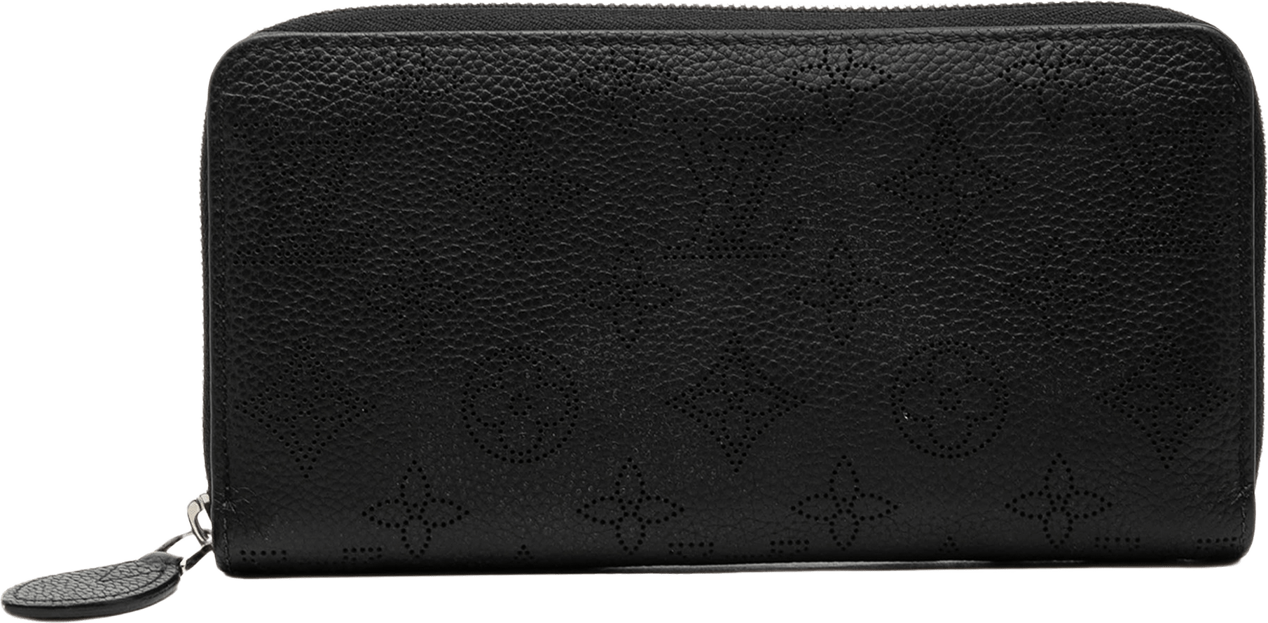 Louis Vuitton Monogram Mahina Zippy Long Wallet, från Luxclusif, i färgen svart.