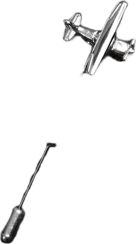 Lapel Pin Airplane