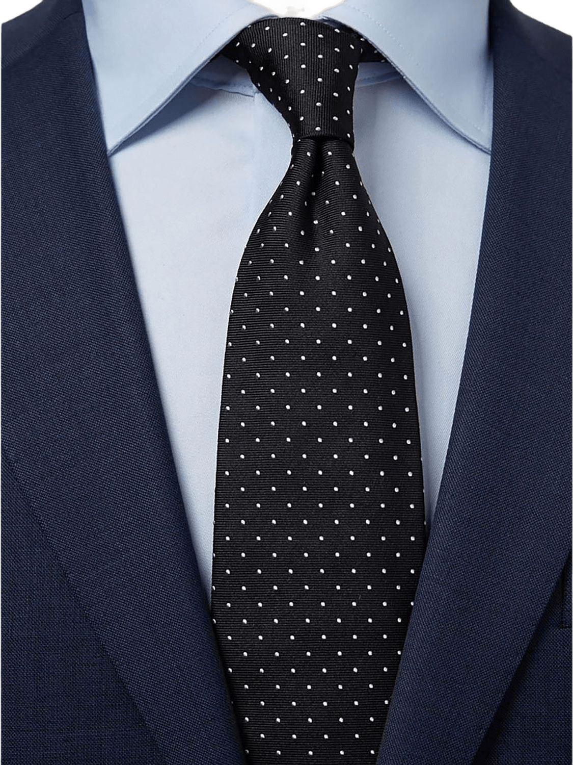 Tie Dot, från John Henric, i färgen svart & vit.