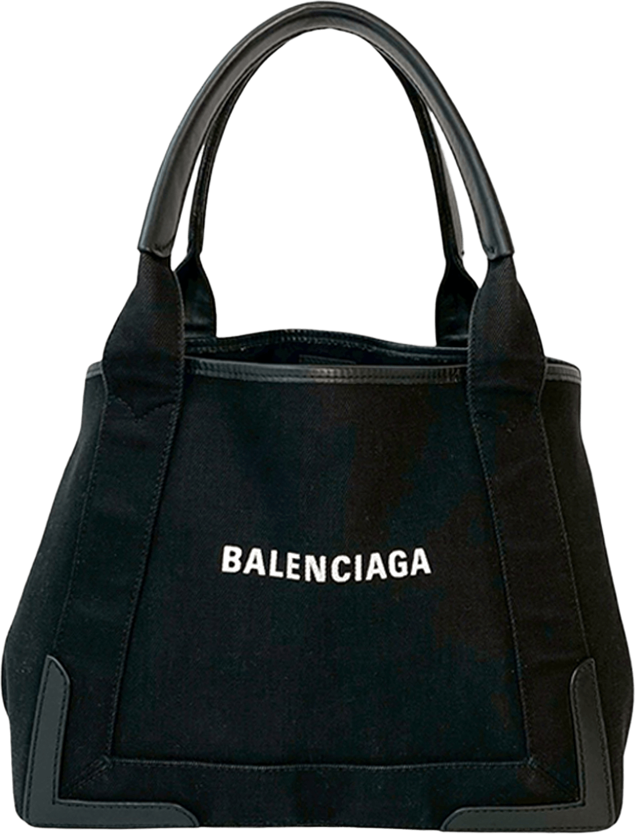 Balenciaga Canvas Navy Cabas Tote S, från Luxclusif, i färgen black.