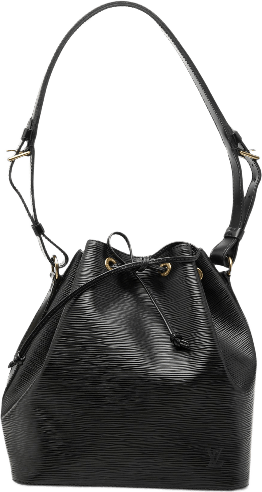 Louis Vuitton Epi Petit Noe, från Luxclusif, i färgen svart.