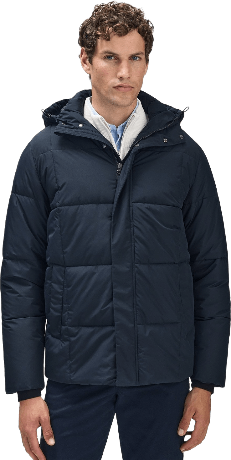 Puffer Jacket Tavira, från John Henric, i färgen navy blue.