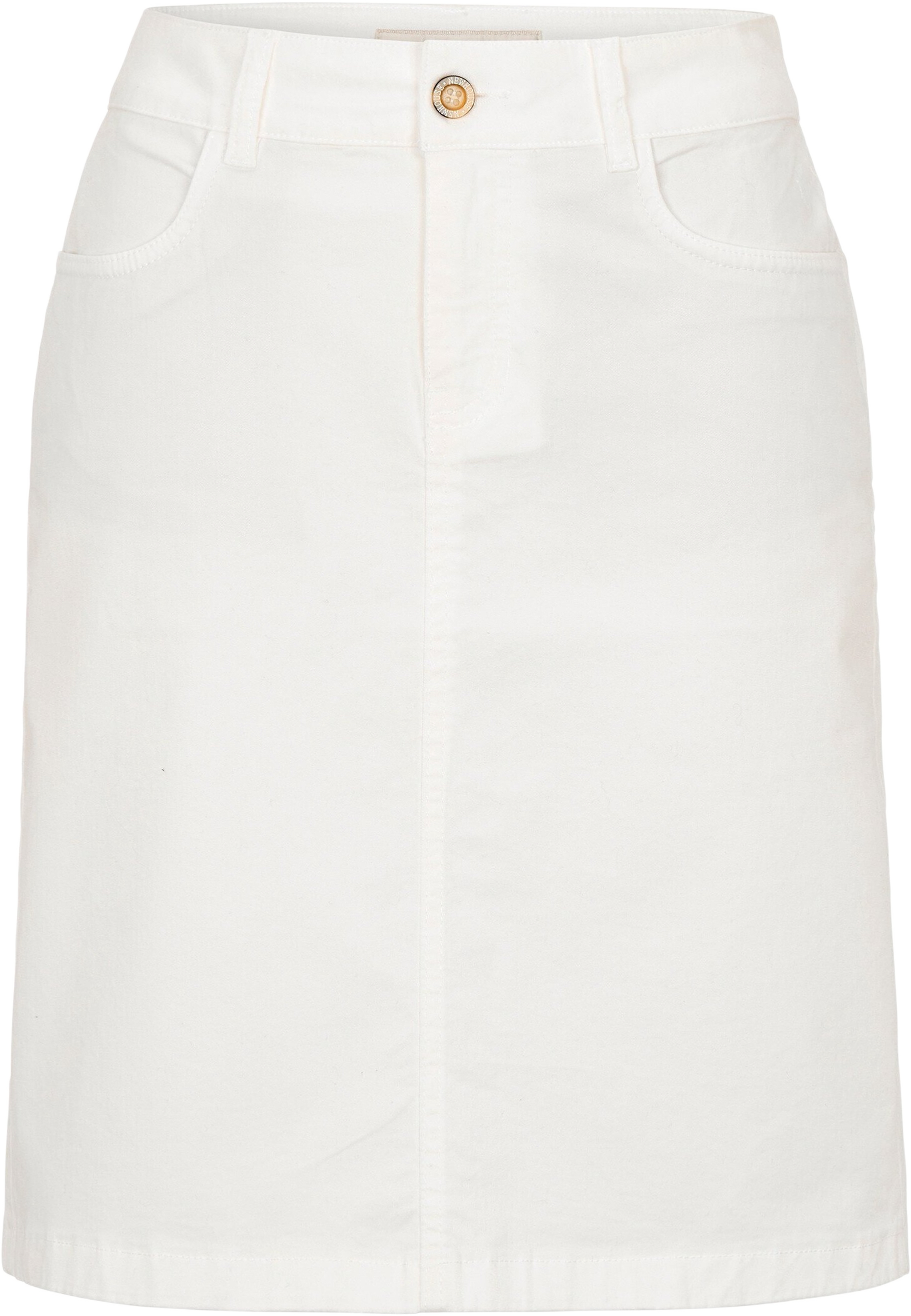 Ally Chino Skirt, från Newhouse, i färgen vit.