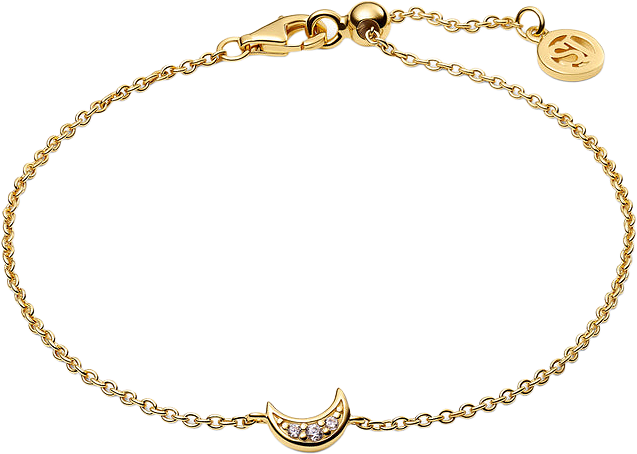 Armband Luna, från Sif Jakobs Jewellery, i färgen 18k gold plated.