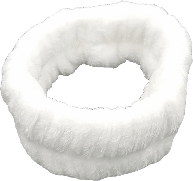 Mjukt Makeup Band, från Complement, i färgen white.