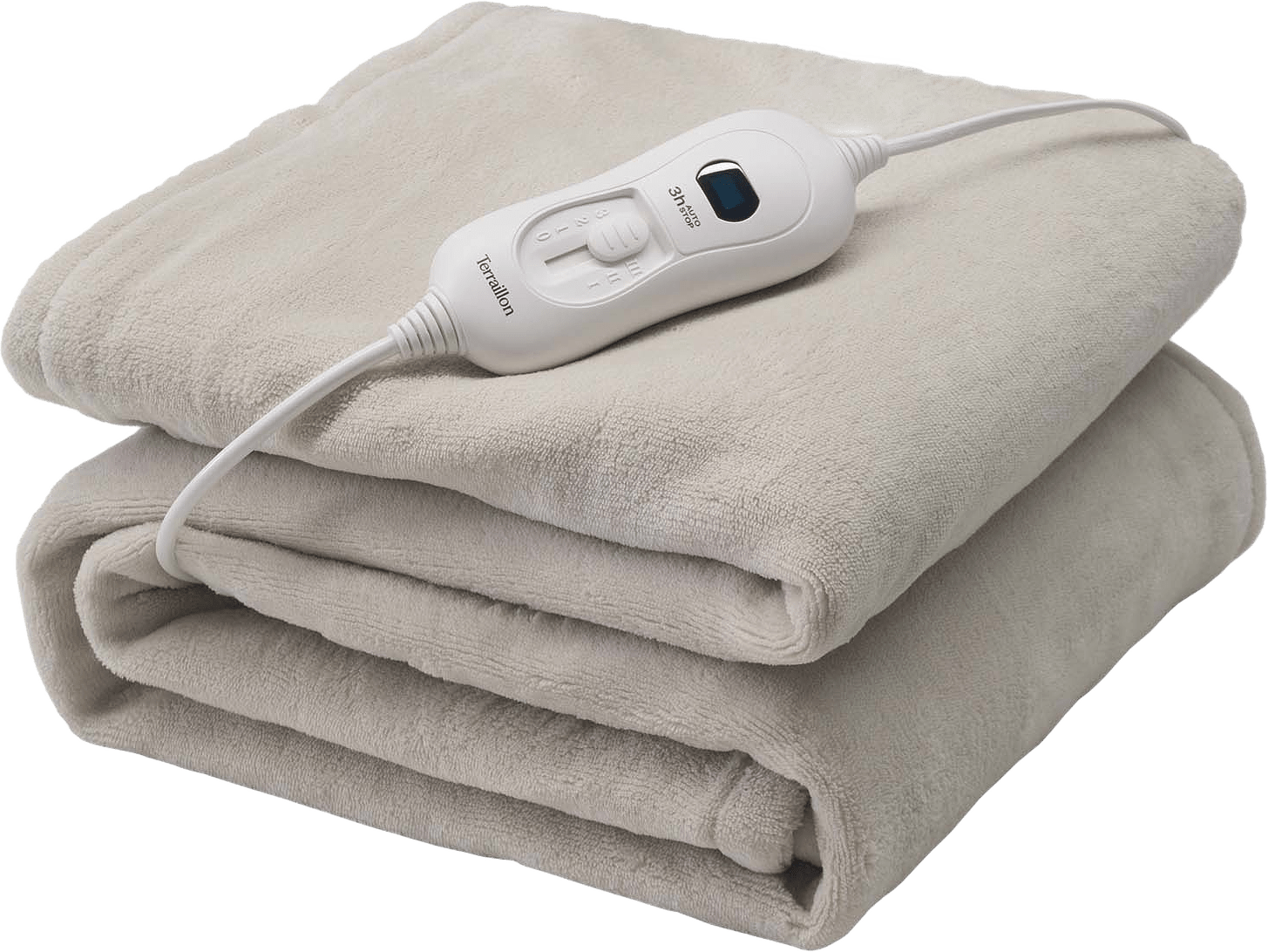 Värmefilt Cozy 160x120cm Light Grey, från Terraillon, i färgen light grey.
