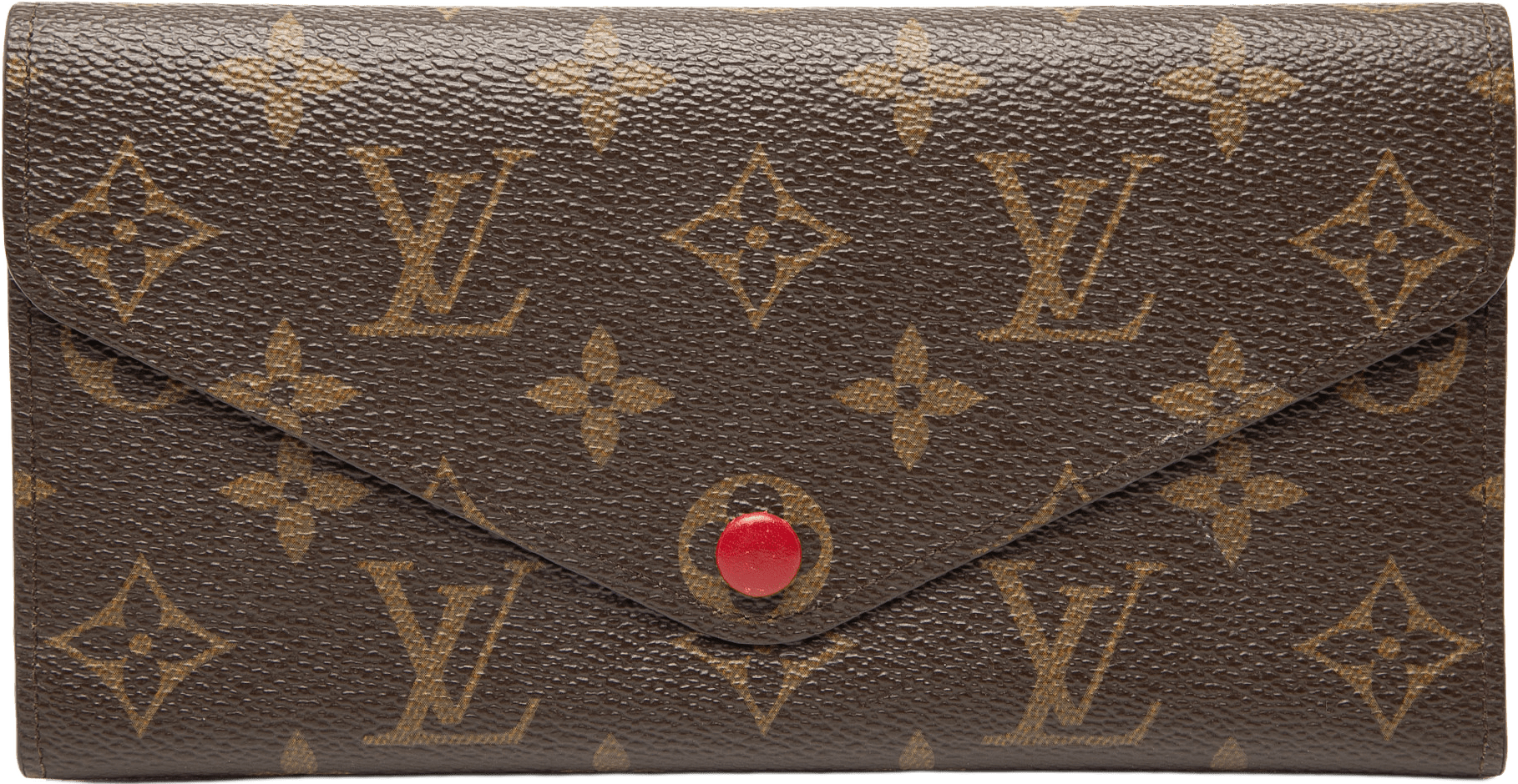 Louis Vuitton Monogram Josephine Long Wallet, från Luxclusif, i färgen brown.