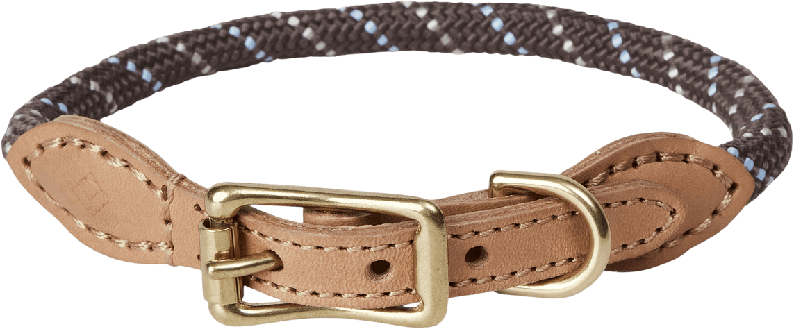 Perry Dog Collar - Extra Large, från OYOY Living, i färgen choko.