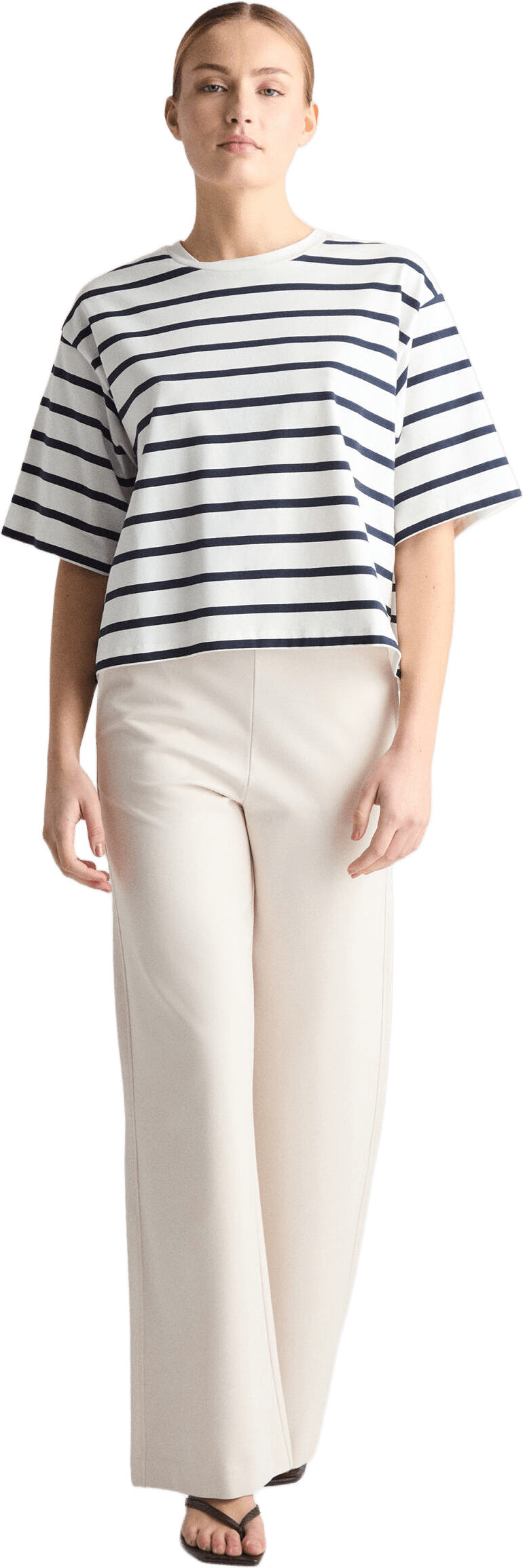 Tibi Tee - Midnight Stripe, från Residus, i färgen blue.