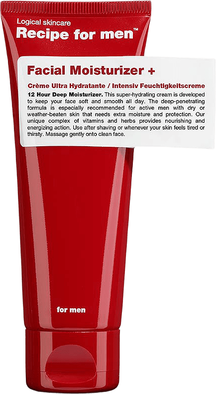 Face Moisturizer +, 75 ml, från Recipe For Men.