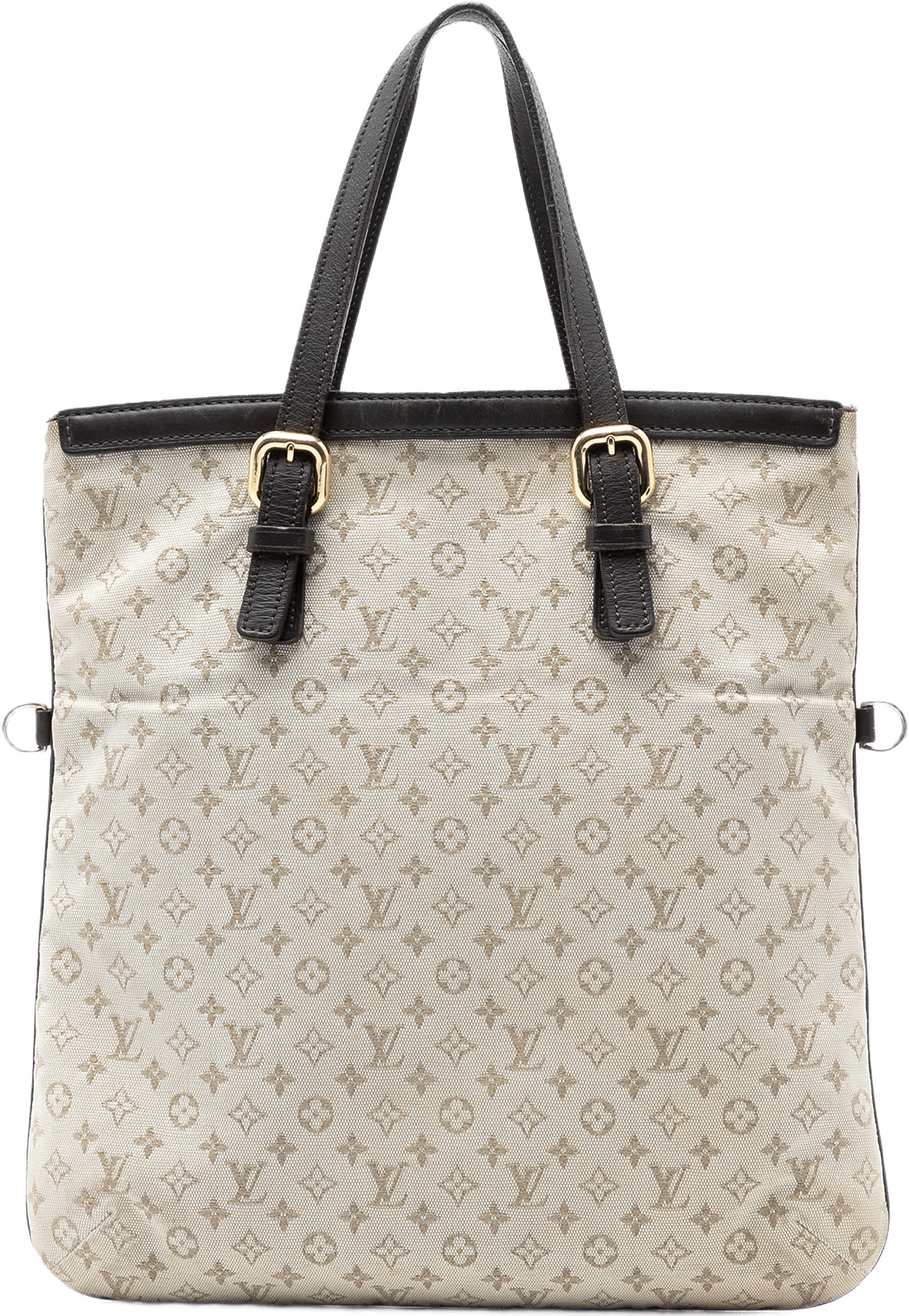 Louis Vuitton Monogram Mini Lin Francoise, från Luxclusif, i färgen beige.