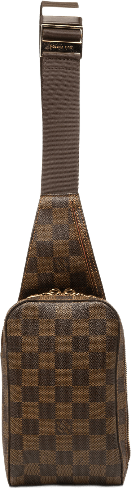 Louis Vuitton Damier Ebene Geronimos, från Luxclusif, i färgen brun.