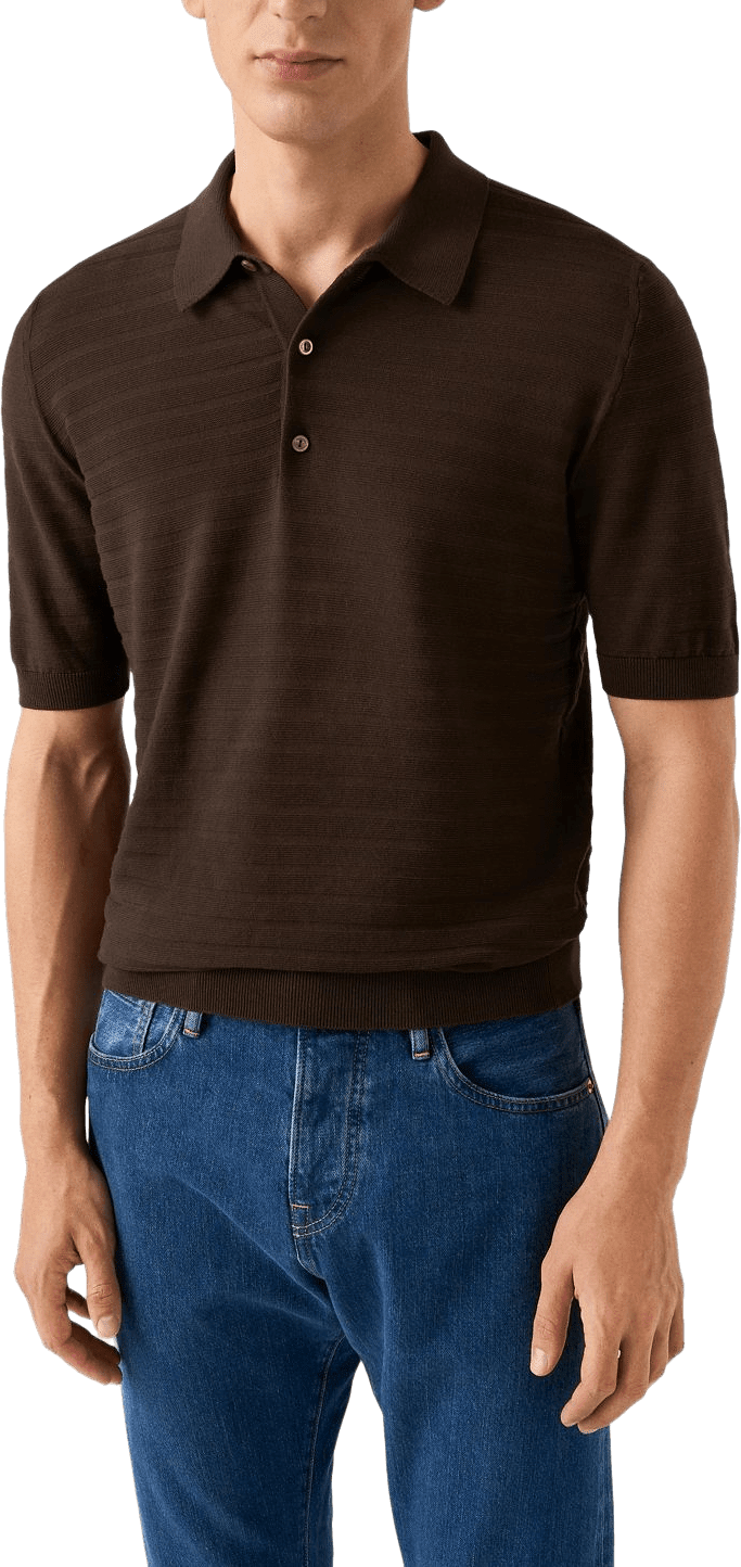 Randig Piké, från Eton, i färgen brown.