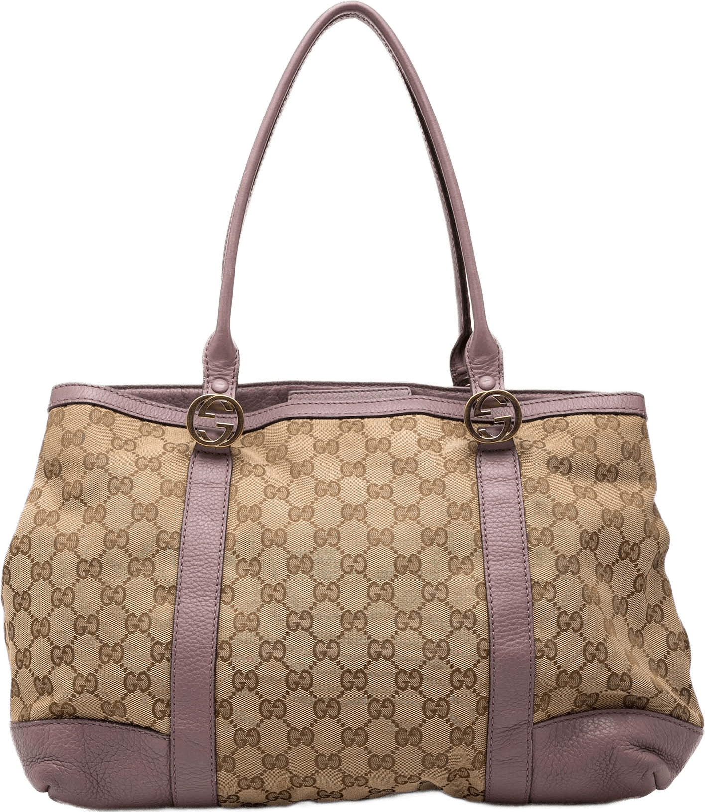 Gucci Gg Canvas Miss Gg Tote, från Luxclusif, i färgen beige.