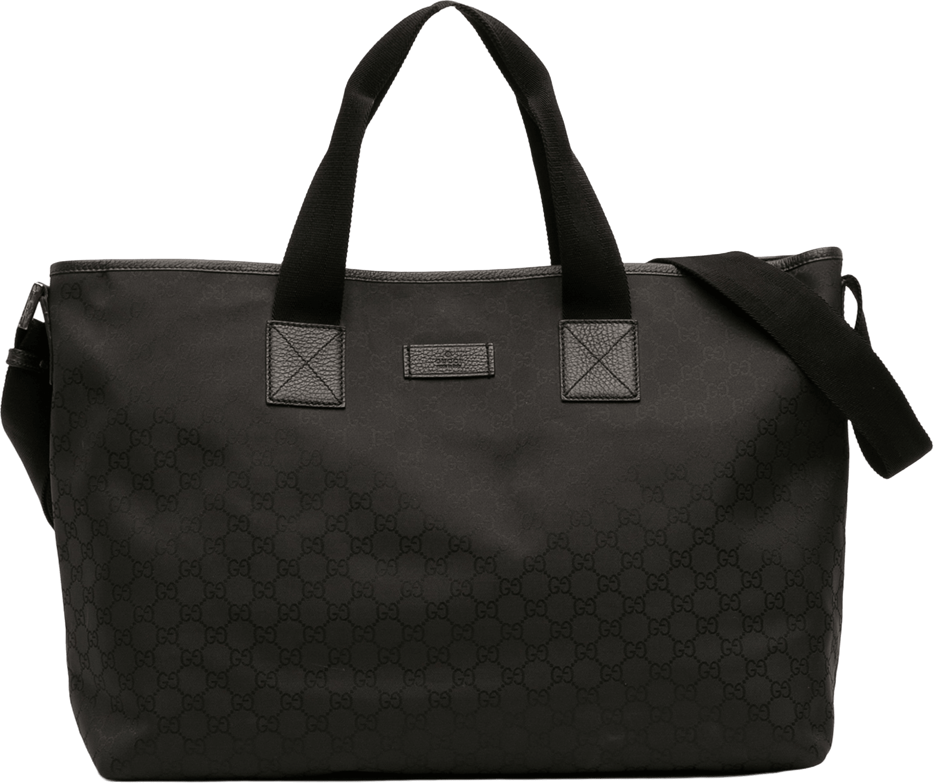 Gucci Gg Canvas Satchel, från Luxclusif, i färgen black.