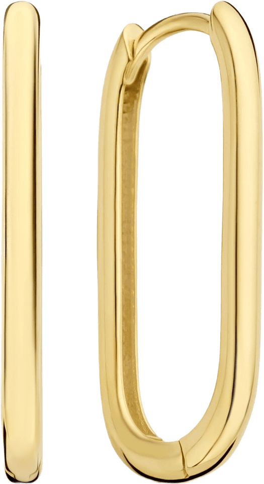 Rivoli 14 Karat Guld Creoler
