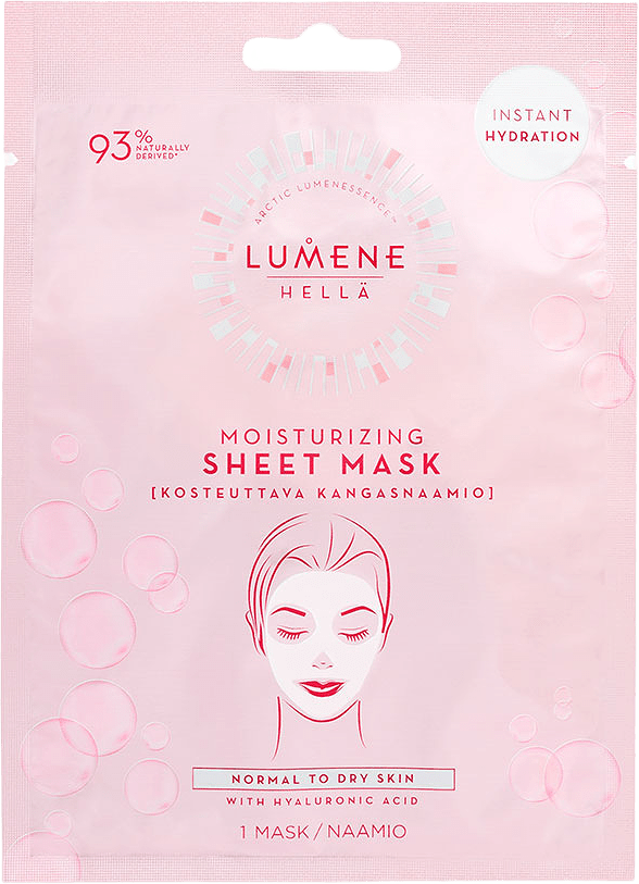 Moisturizing Sheet Mask, från Lumene, i färgen 1 PCS.
