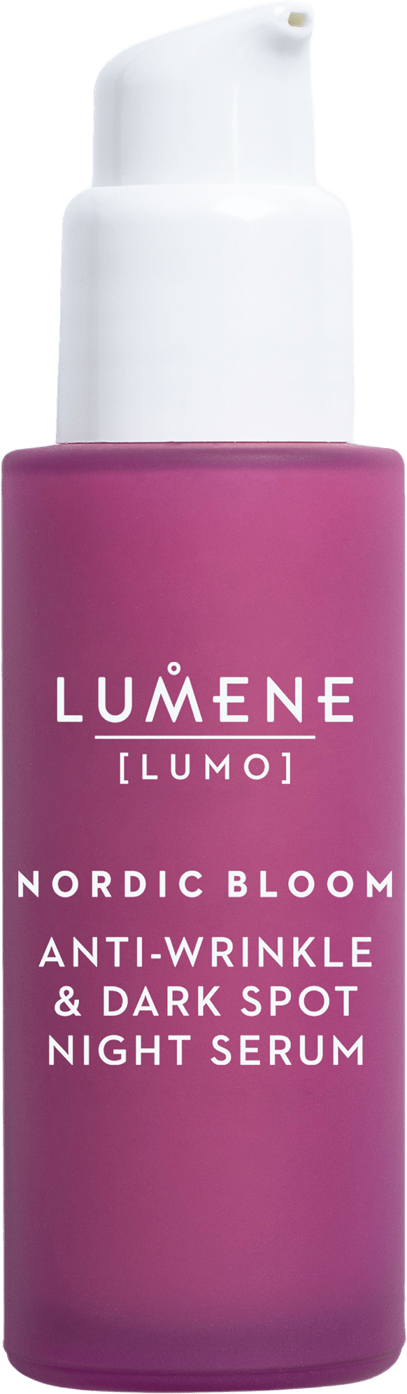 Nordic Bloom Anti-Wrinkle & Dark Spot Night Serum, från Lumene.