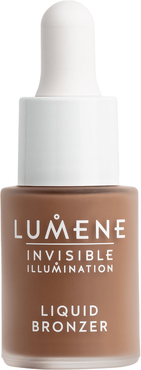 Invisible Illumination Liquid Bronzer, från Lumene, i färgen Deep Glow.