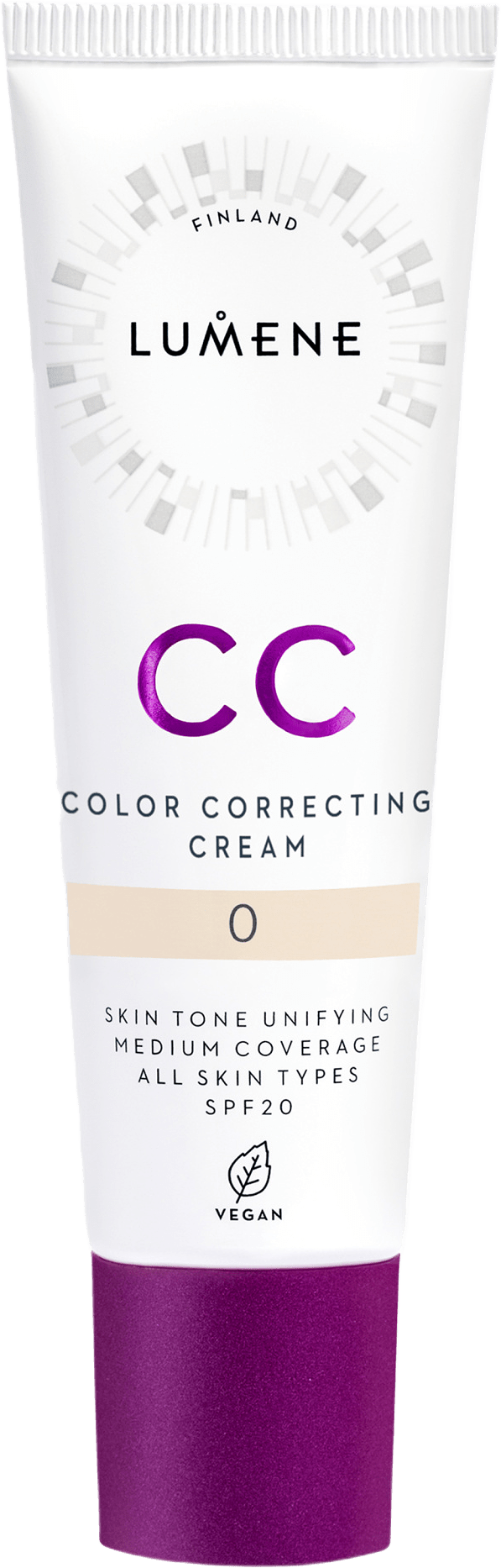 CC Color Correcting Cream SPF 20, från Lumene, i färgen 0.