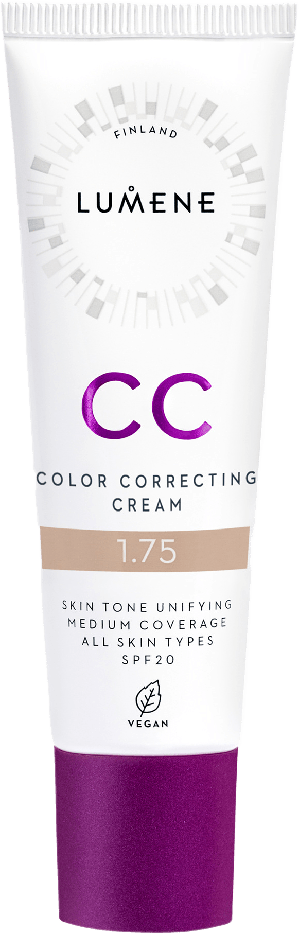CC Color Correcting Cream SPF 20, från Lumene, i färgen 1.75.