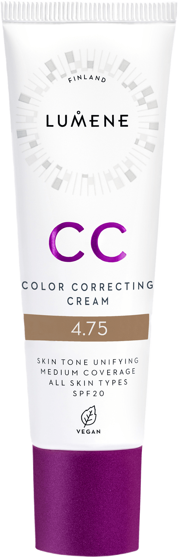 CC Color Correcting Cream SPF 20, från Lumene, i färgen 4.75.