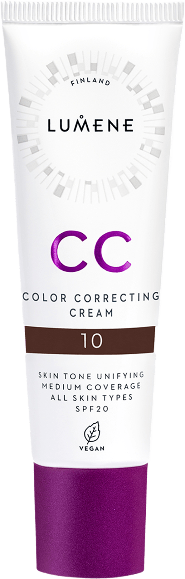 CC Color Correcting Cream SPF 20, från Lumene, i färgen 10.