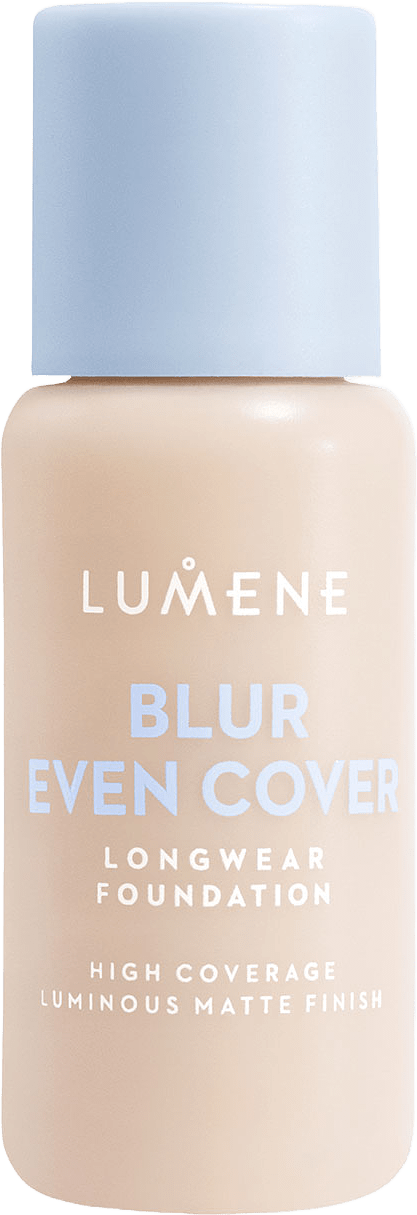 Blur Even Cover Foundation, från Lumene, i färgen 0.