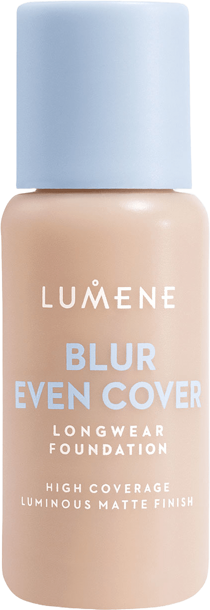 Blur Even Cover Foundation, från Lumene, i färgen 1.5.