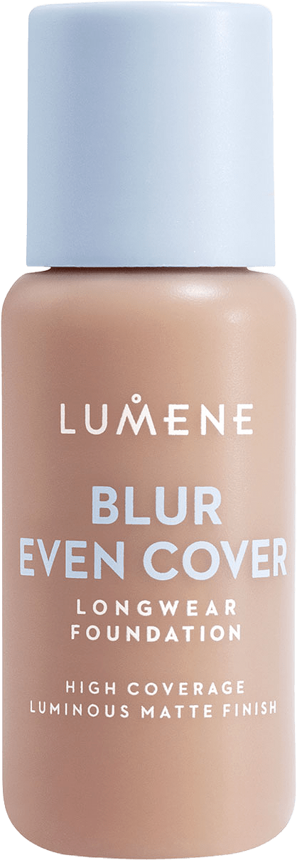 Blur Even Cover Foundation, från Lumene, i färgen 4.5.