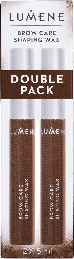 Brow Care Shaping Wax 2 Duo Set, från Lumene, i färgen Brown.