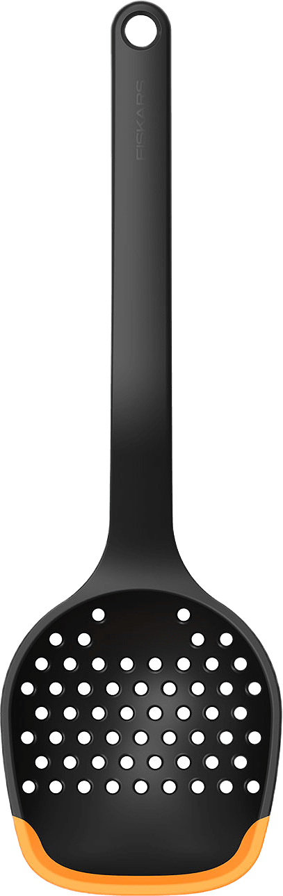 Hålslev FF 29,6 cm, från Fiskars, i färgen Svart/Orange.