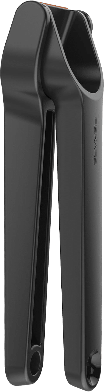 Vitlökspress FF, från Fiskars, i färgen Svart.