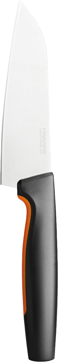 Kockkniv FF 12 cm, från Fiskars, i färgen Svart.