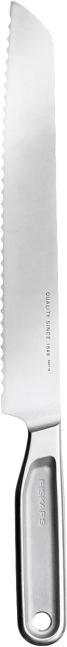 Brödkniv All Steel 22 cm, från Fiskars, i färgen Silver.