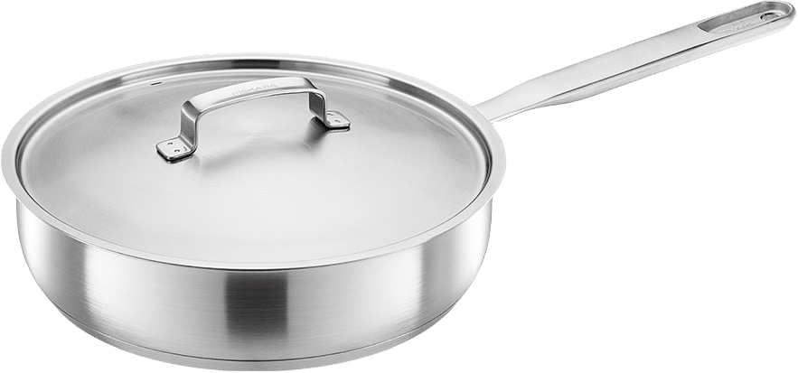 Traktörpanna All Steel 26 cm, från Fiskars, i färgen Silver.