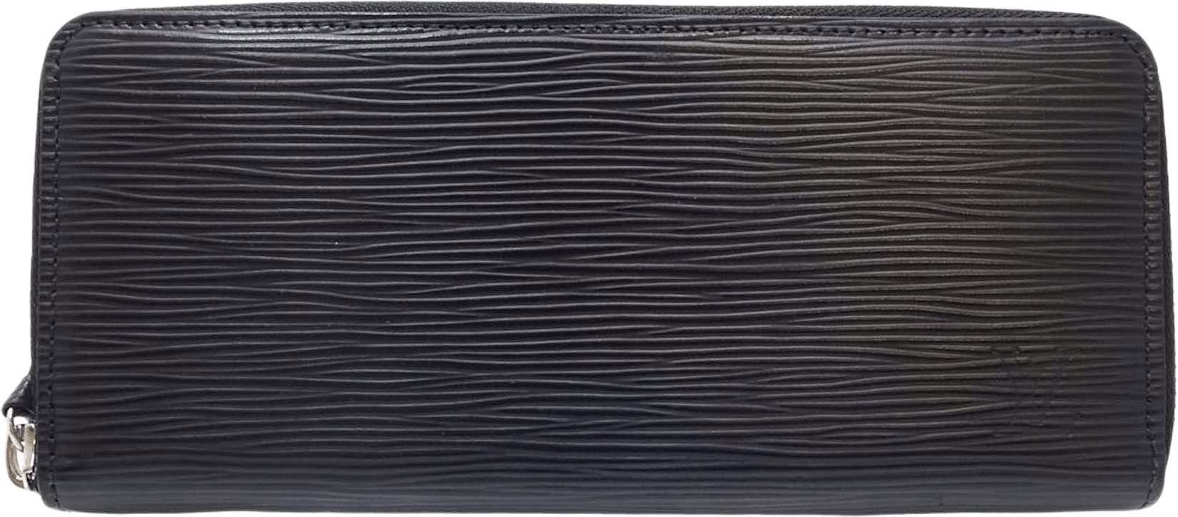 Louis Vuitton Epi Clemence Wallet, från Luxclusif, i färgen black.