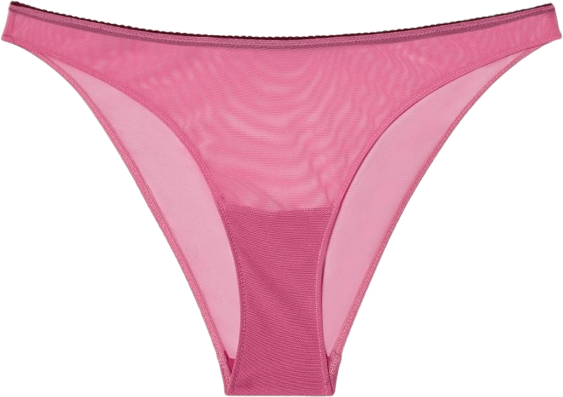 Mesh Bikini Briefs, från Understatement, i färgen candy pink.